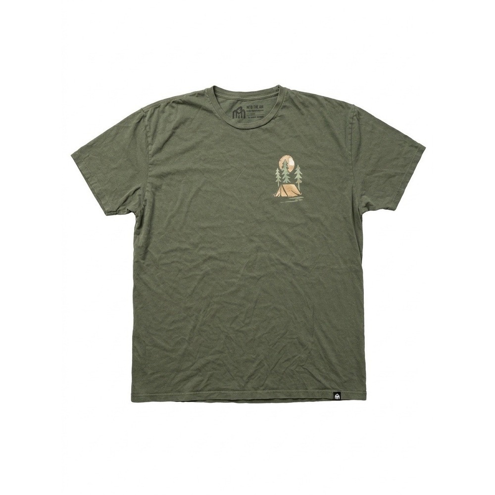 Into the Am T-Shirt Mens Flat Green Sz XXL Graphic Wilderness Logo Comfy Outdoor